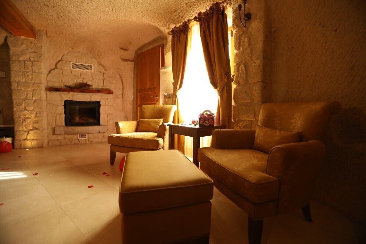 Anatelein Cave Hotel Üçhisar Exterior foto